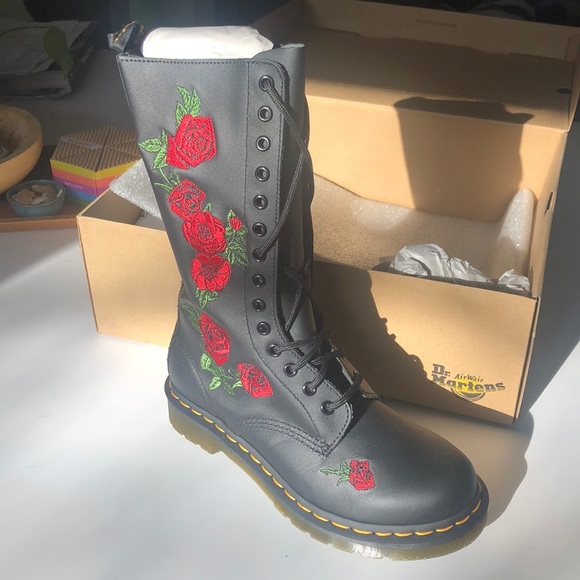 rose doc martens